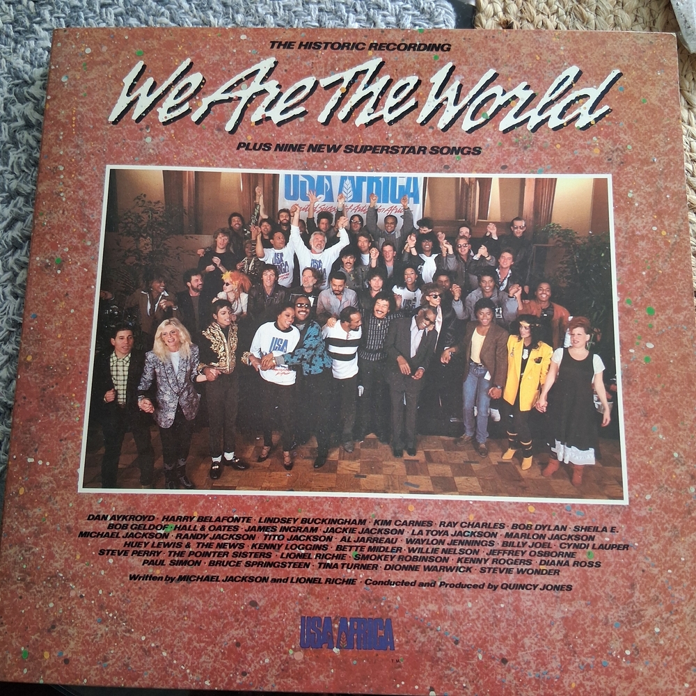 We Are The World Vinyl Record